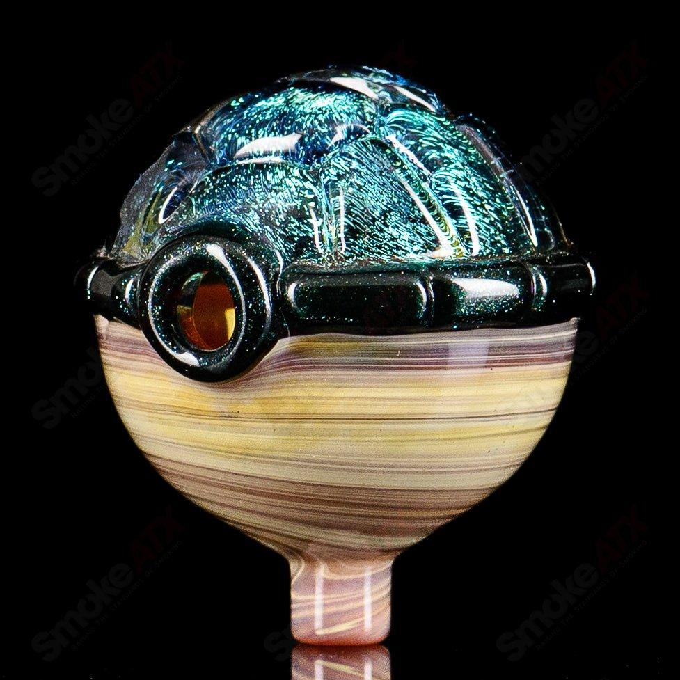 #2 Shell Bubble Cap Turtle Time Glass