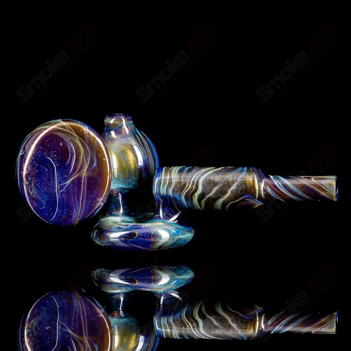Dry Hammer w Wig Wag Moo Glass - Smoke ATX