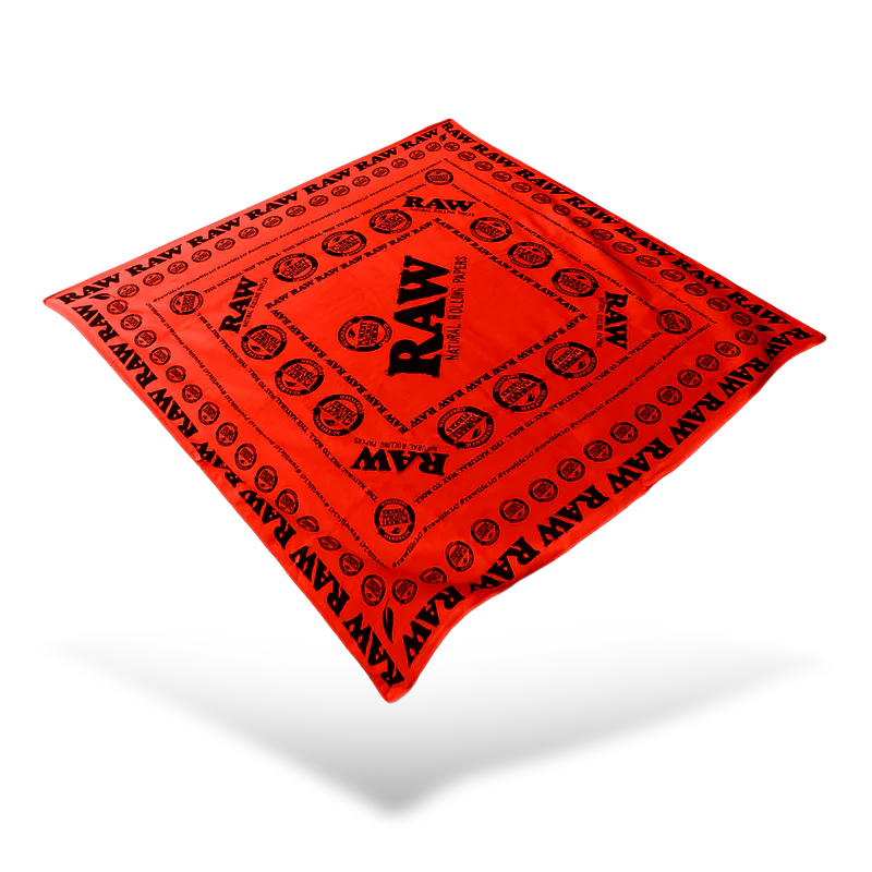 RAW Black on Red Fashion Scarf - Smoke ATX 