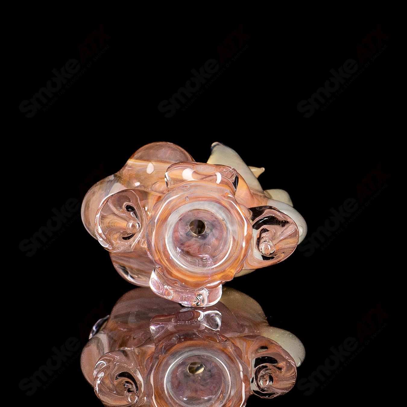 #1 Shapely Fumed Chillum JMK Glass - Smoke ATX 