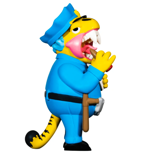Lifestyle image of the Elbo X GZ1 Wiggum Dino by Whatever Forever, showcasing the playful dinosaur design and vibrant colors.