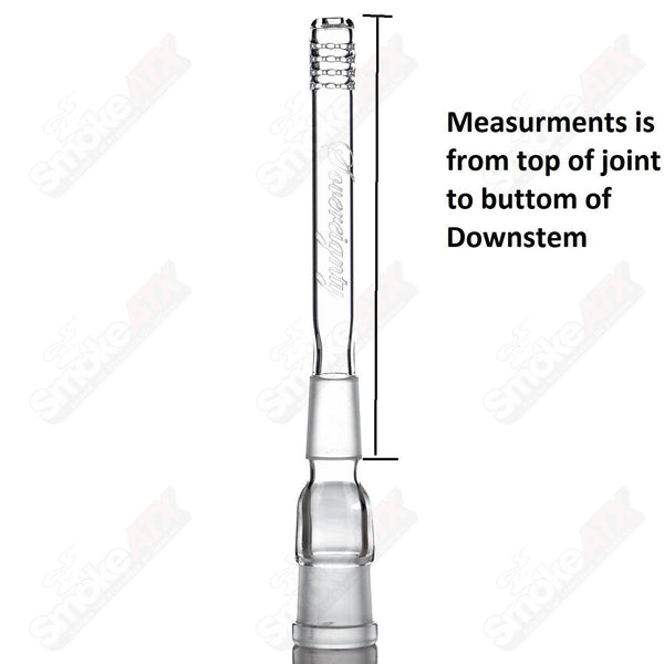 18/18mm 6.5" Frosted 360 Gridded Downstem Sovereignty Glass