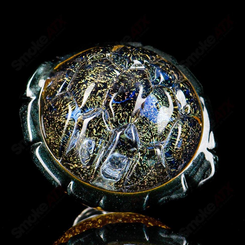 #1 Shell Spin Bubble Cap Turtle Time Glass