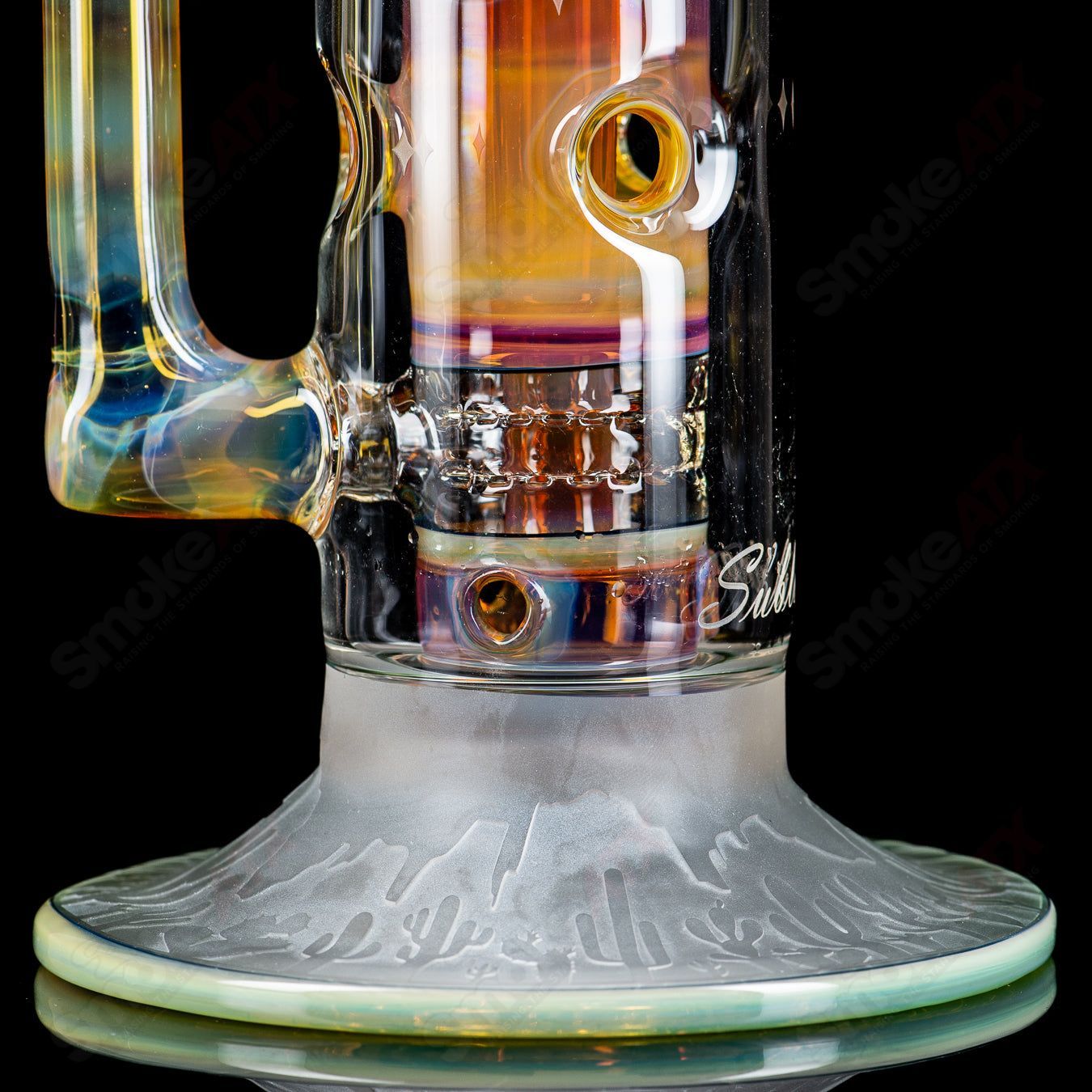 Fab In - Cycler Tube by Subliminal Glass - Smoke ATX