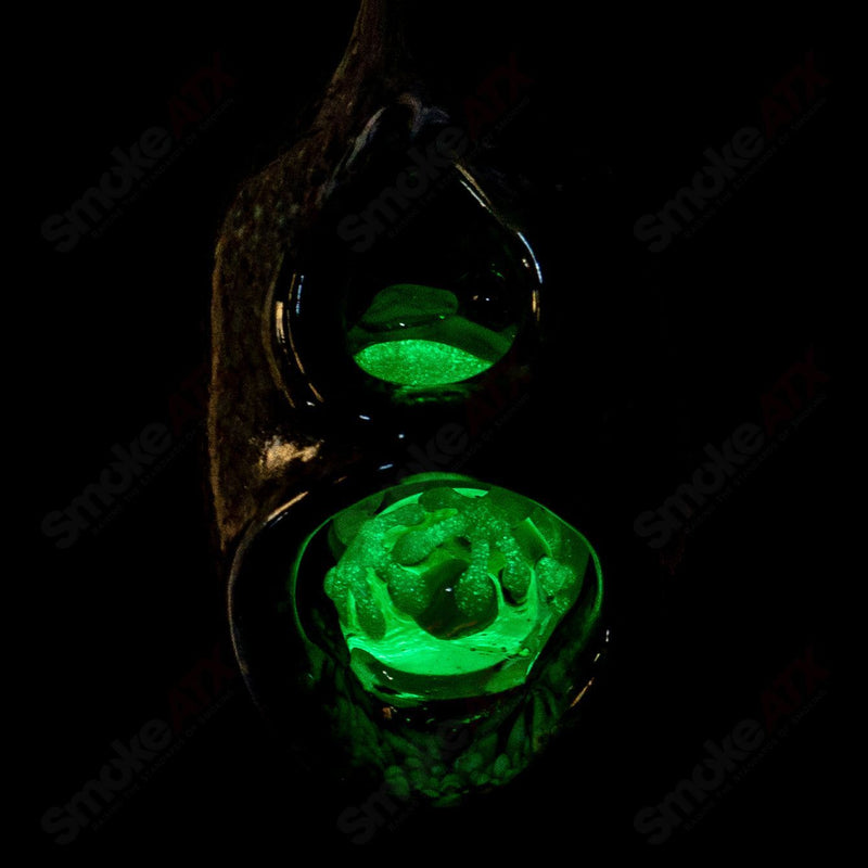 Hide and Seek  Frog  Pendant Kengtaro Glass