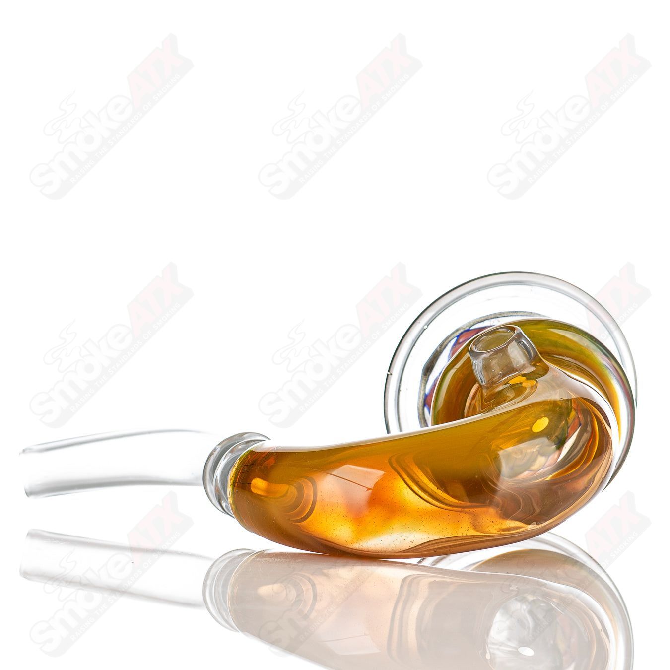 Freeek Glass Flower Fillacello Sherlock heady glass pipe with colorful floral design and clear glass construction.