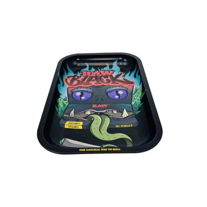 Large Monster Rolling Tray RAW - Smoke ATX 