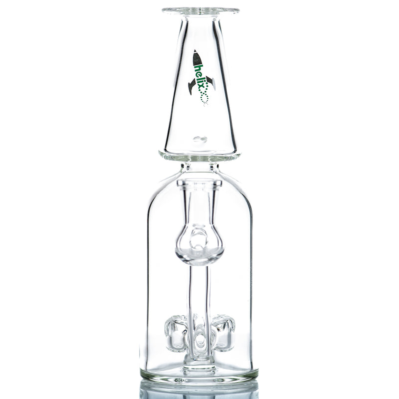 Green Label Bottle Rocket Bubbler by American Helix