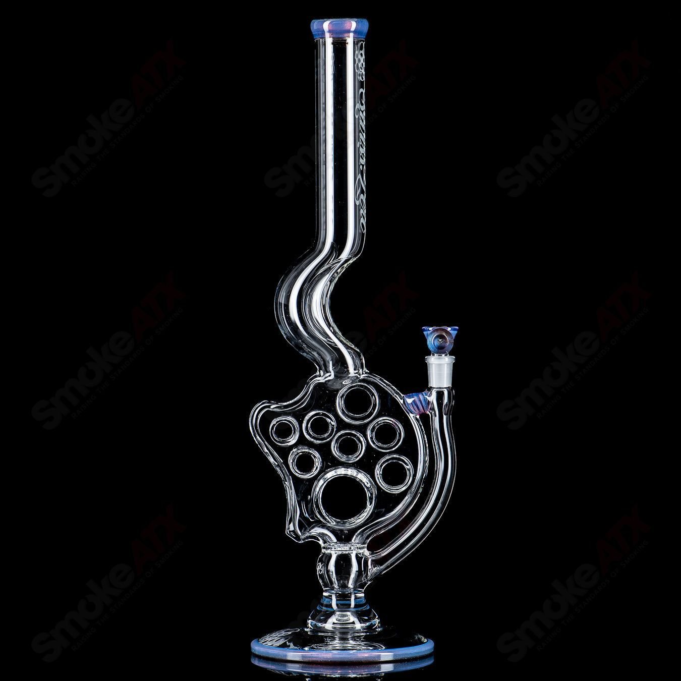 Full - Size Side Feeder in Neo Opal over Bronze Pearl by Swiss Perc - Smoke ATX