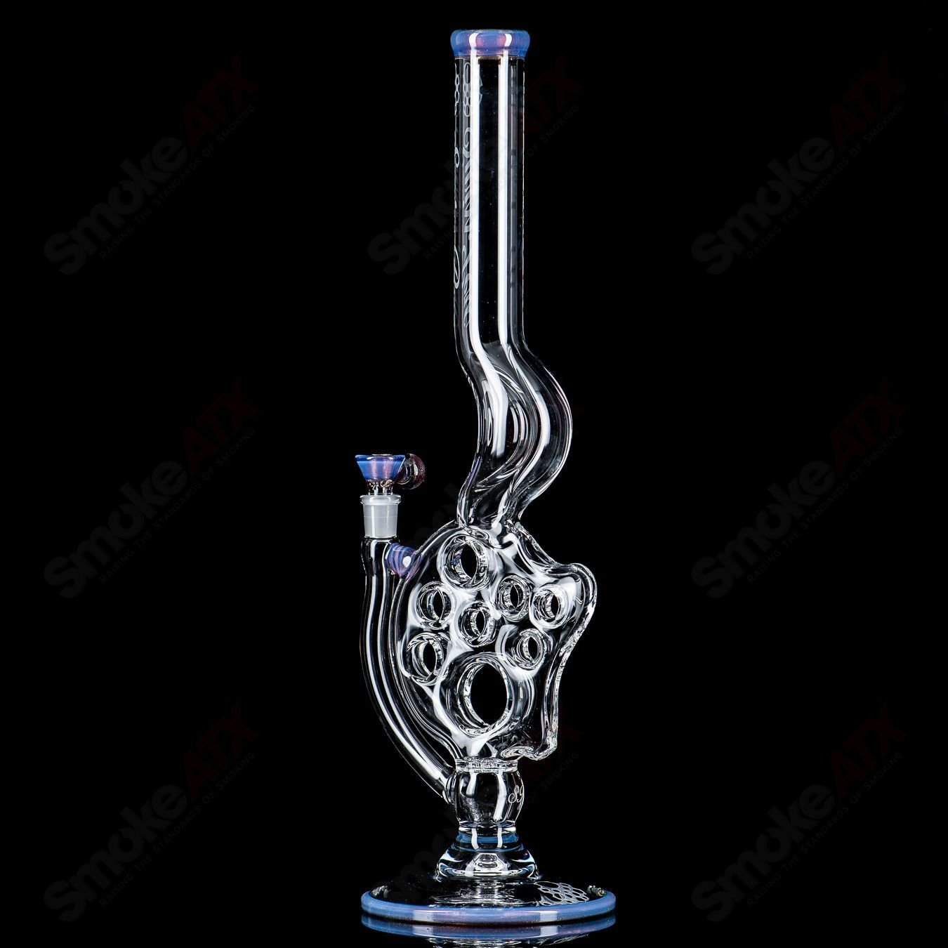 Full - Size Side Feeder in Neo Opal over Bronze Pearl by Swiss Perc - Smoke ATX