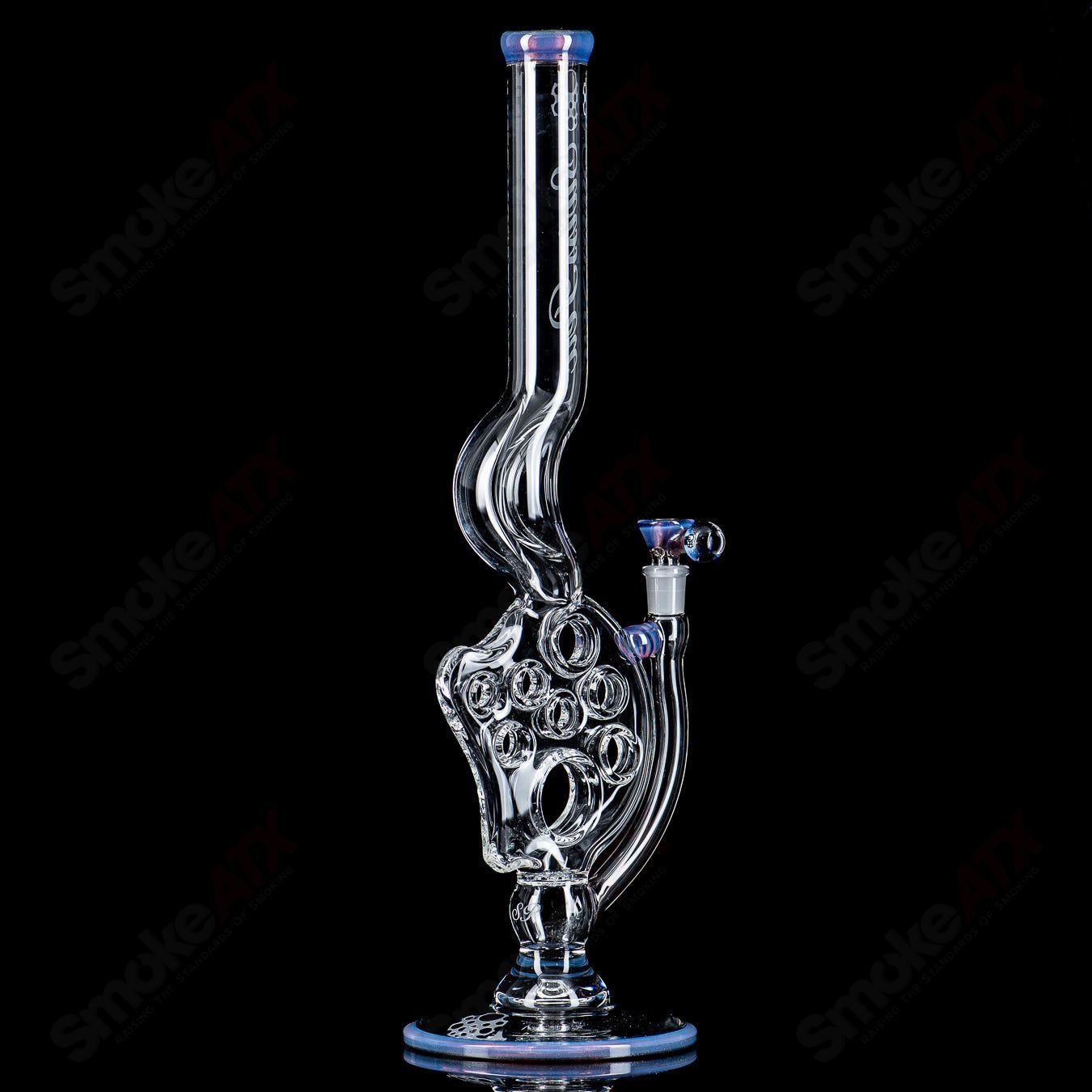 Full - Size Side Feeder in Neo Opal over Bronze Pearl by Swiss Perc - Smoke ATX