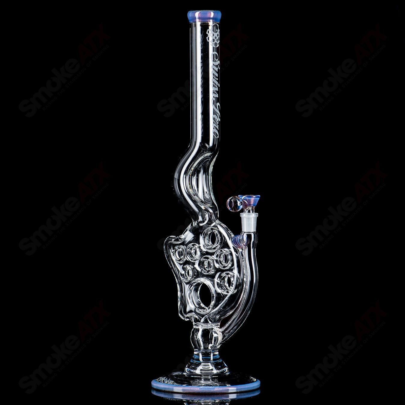 Full - Size Side Feeder in Neo Opal over Bronze Pearl by Swiss Perc - Smoke ATX