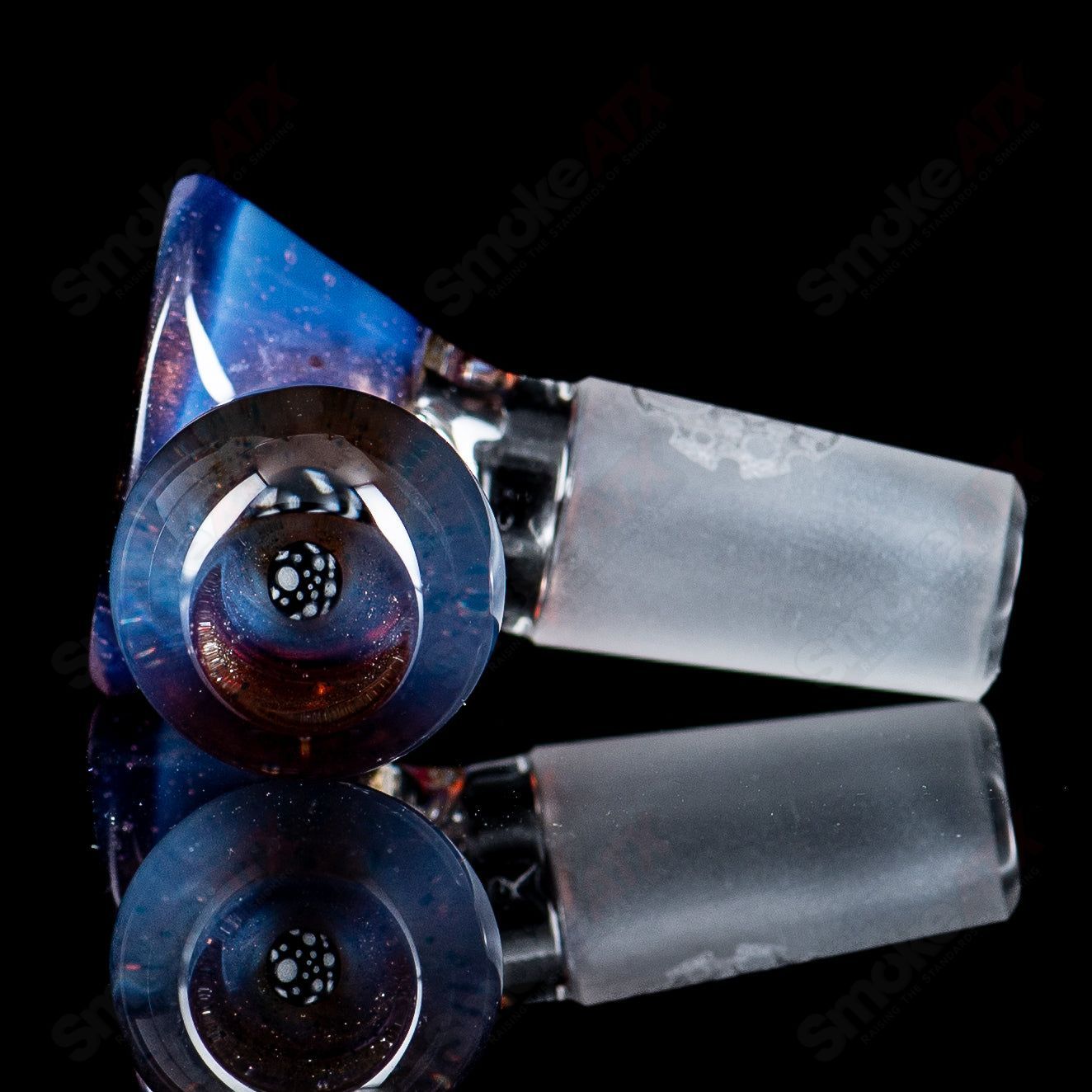 Full - Size Side Feeder in Neo Opal over Bronze Pearl by Swiss Perc - Smoke ATX