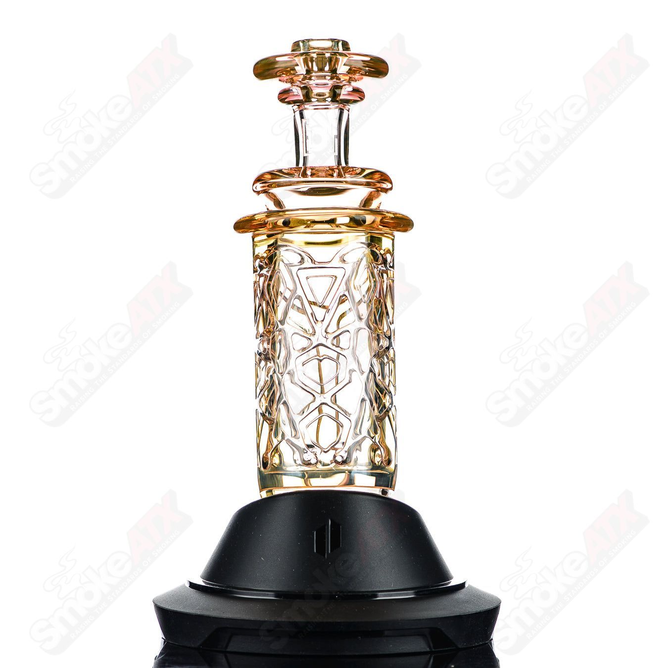 Fumed Columnar (Shatter No.1) Peak Pro Top Avant Garde Glass - Smoke ATX