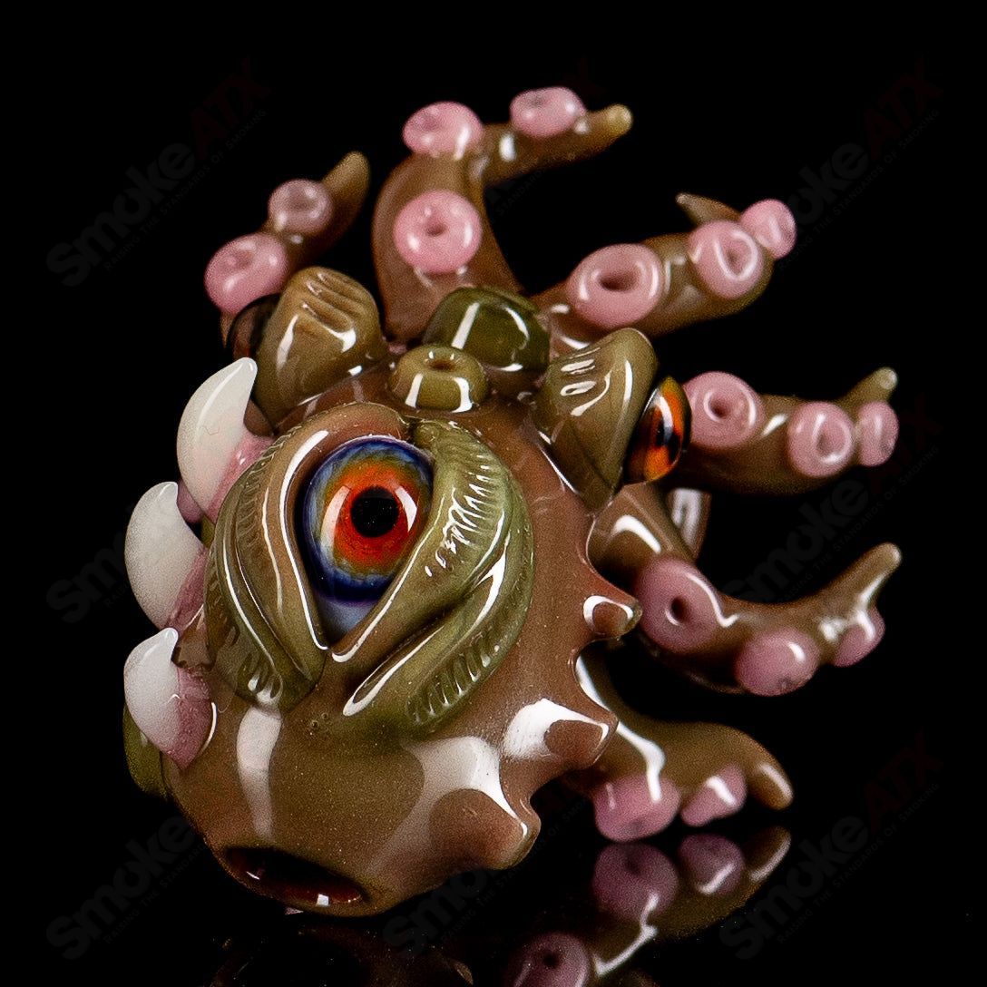 Spanish Olive Pivot Mouthpiece by SALT x Burtoni - Smoke ATX 