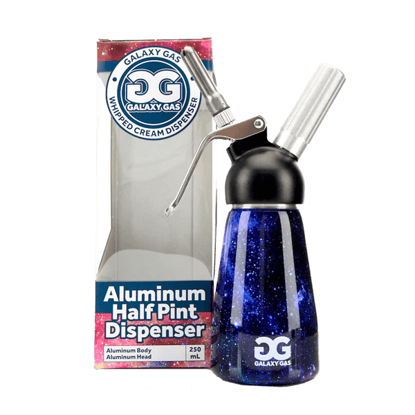 Galaxy 1/2 pt Galaxy Gas Cream Dispenser - Smoke ATX