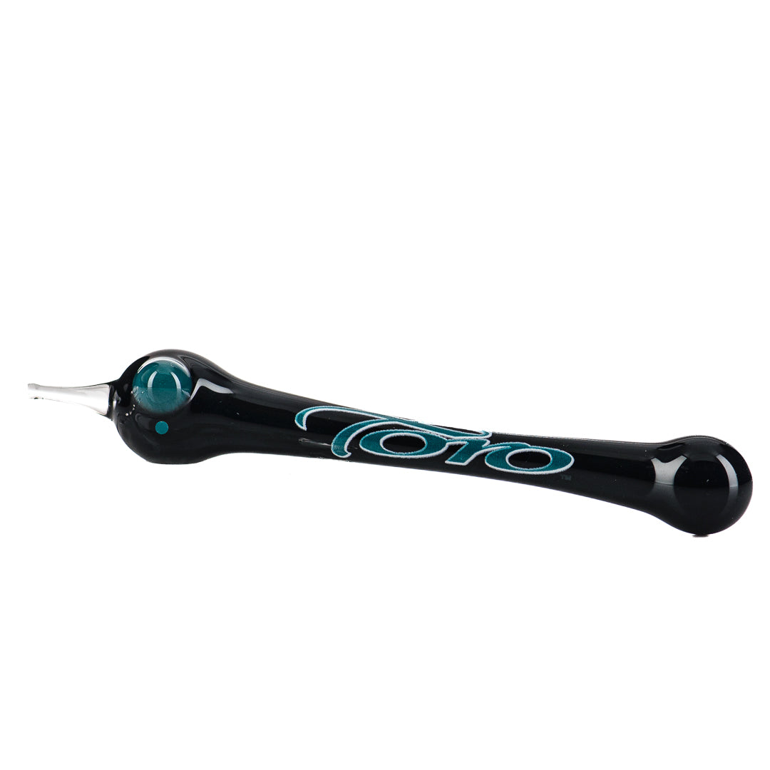 Toro Glass Dab Tool Black w/ Green Logo