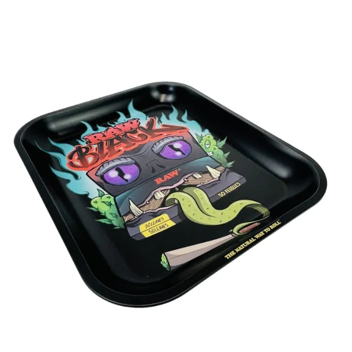 Large Monster Rolling Tray RAW - Smoke ATX 