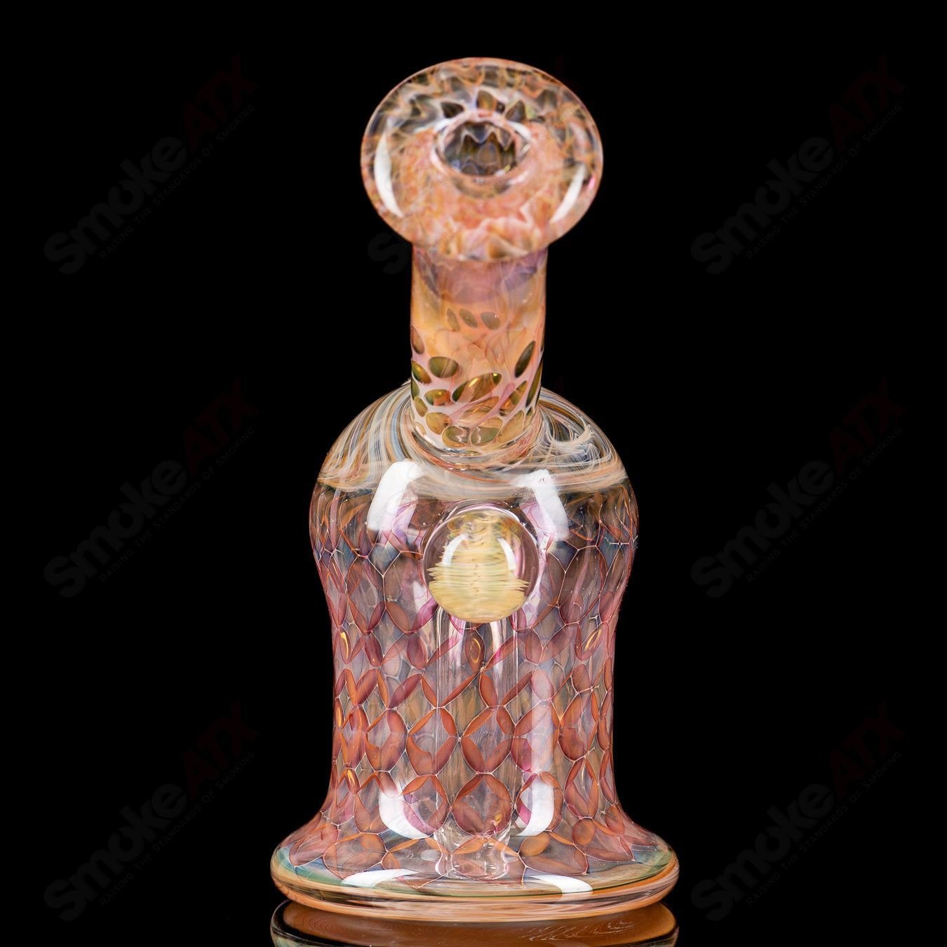 Gold Fume Layback Rig by Nancy Glass - Smoke ATX
