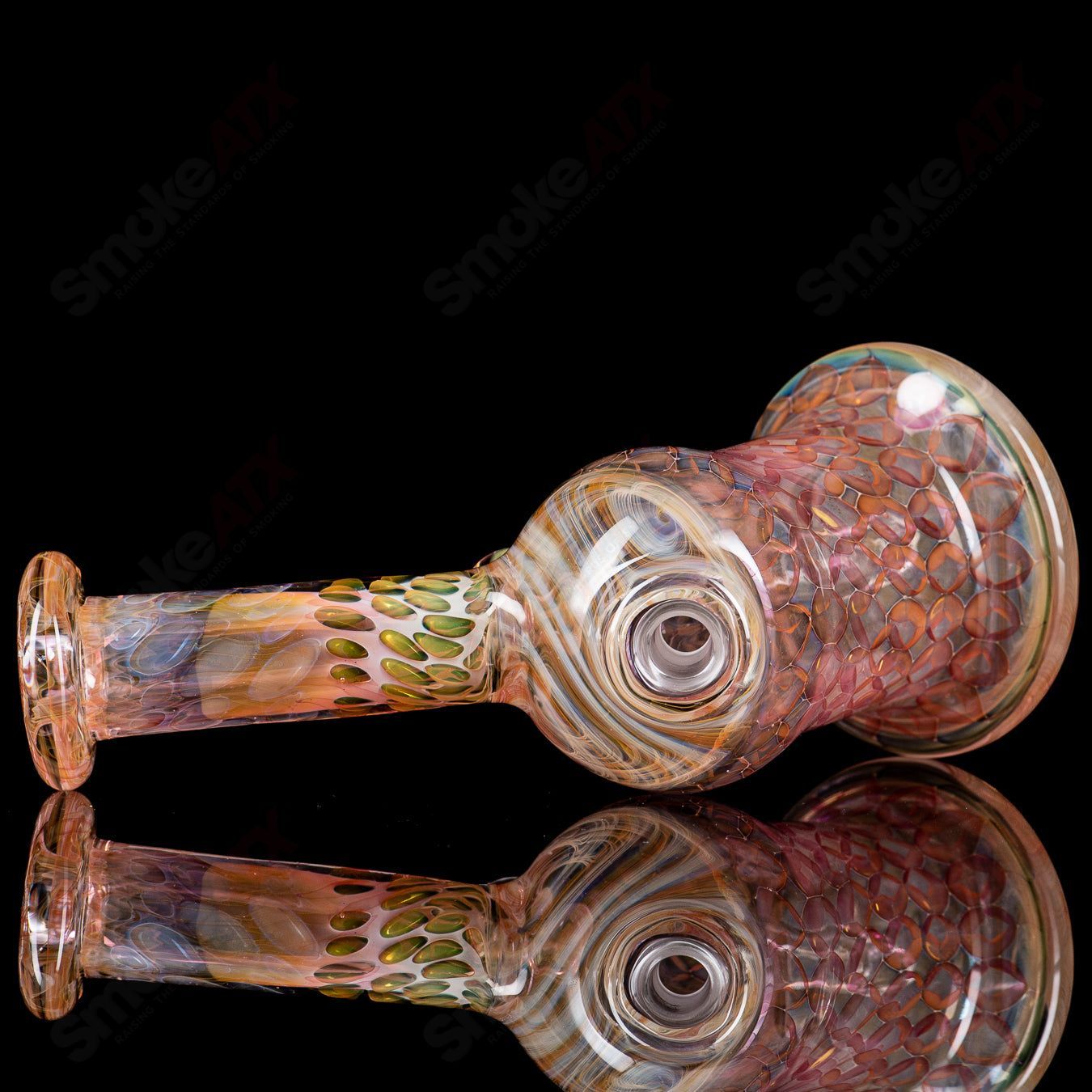 Gold Fume Layback Rig by Nancy Glass - Smoke ATX
