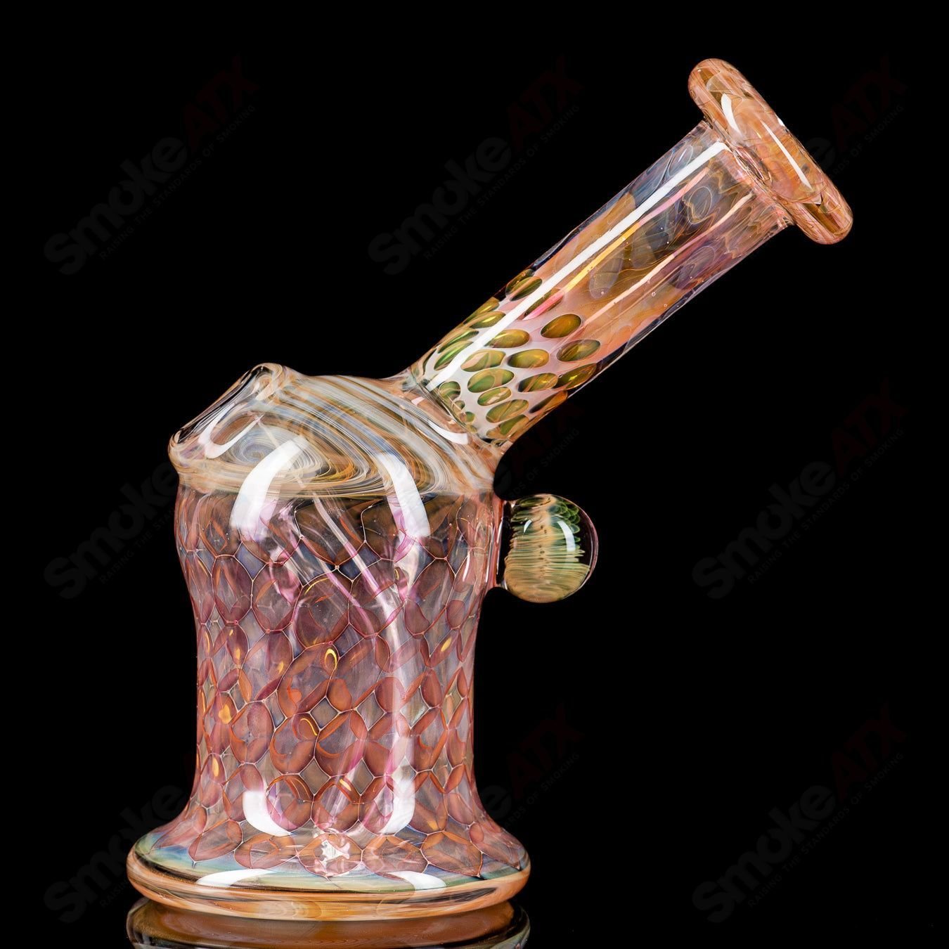 Gold Fume Layback Rig by Nancy Glass - Smoke ATX