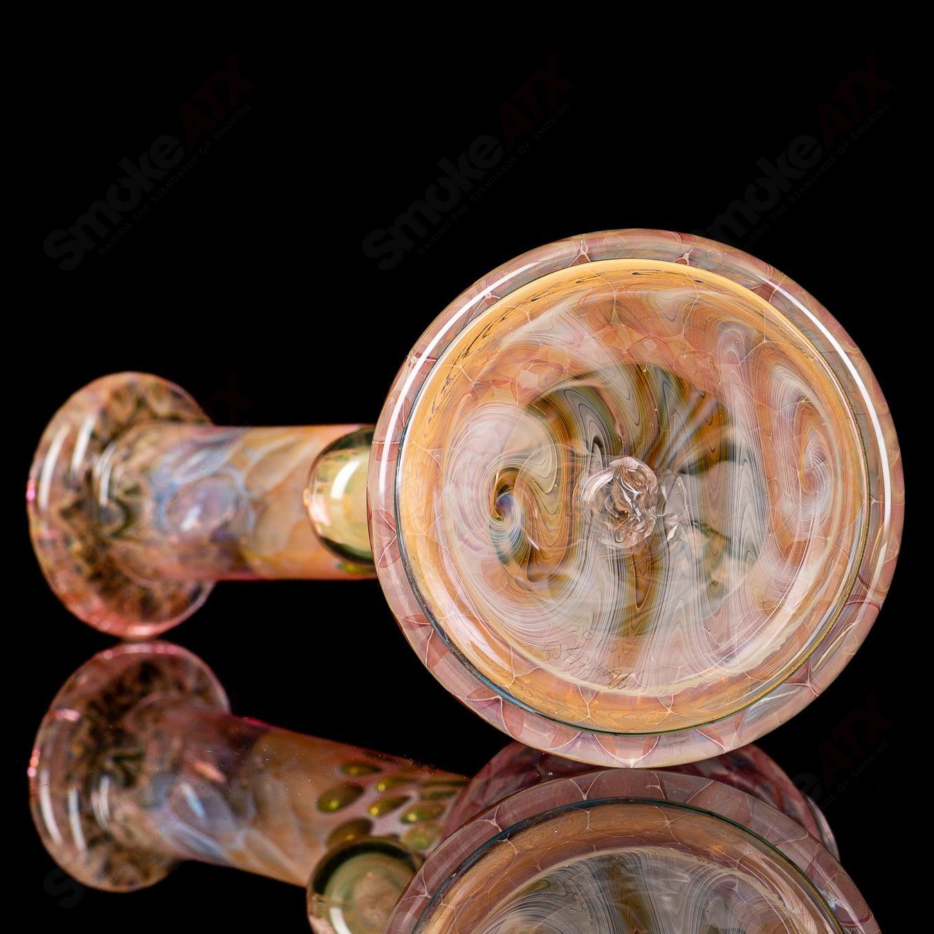 Gold Fume Layback Rig by Nancy Glass - Smoke ATX