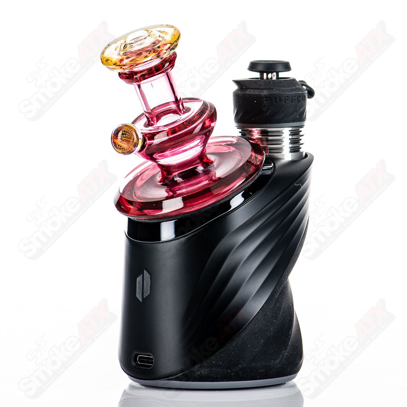 Gold Ruby Puffco Dry Top by Gatez Glass - Smoke ATX
