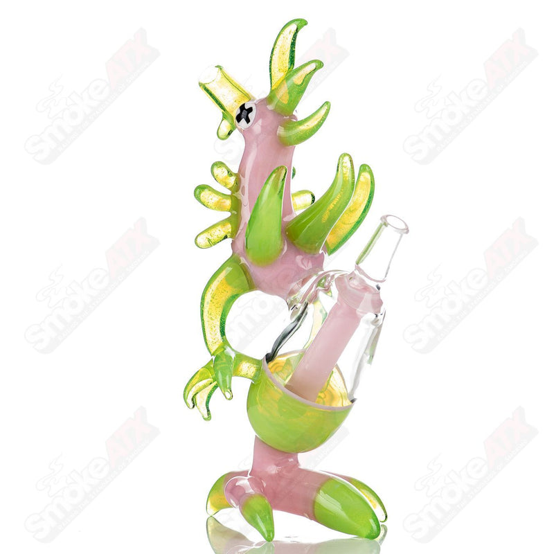 Chicken Rig (Pink/Green) JOP Glass - Smoke ATX