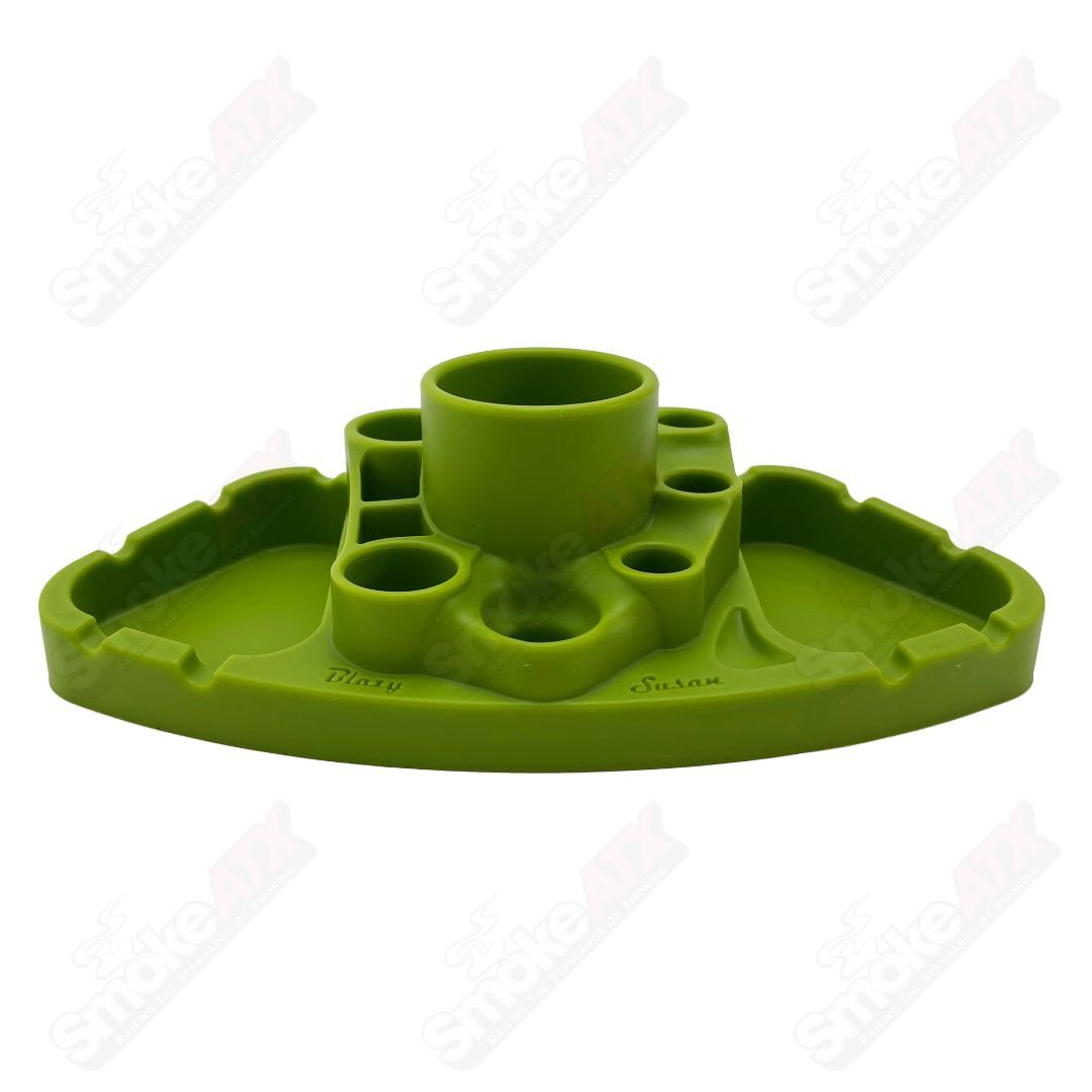 Green Delux Dab Station Blazy Susan - Smoke ATX