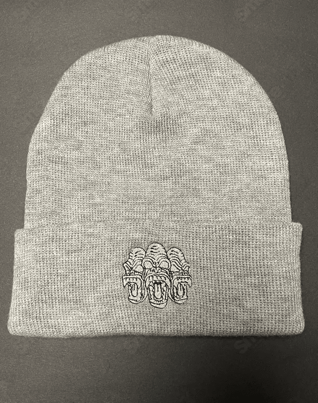 Grey Firefly Killa Gorilla Beanie Grassroots - Smoke ATX
