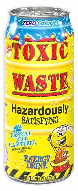 Banful Blue Raspberry Toxic Waste 16oz