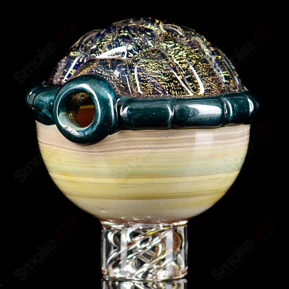 #2 Shell Spin Bubble Cap Turtle Time Glass