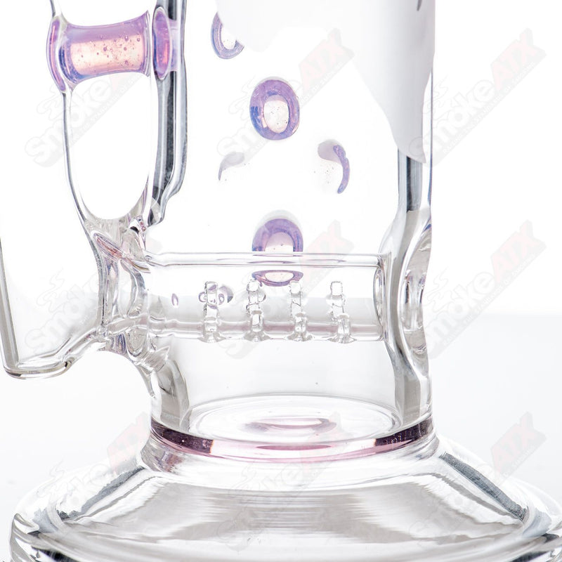 11" 50mm (Rose Gold Fume/Pink Slime) Inline Rig AMGC - Smoke ATX