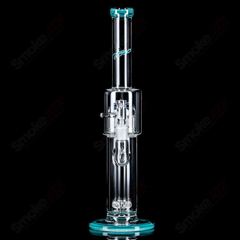 #2 14mm Circ to 13Arm Perc w Color Cap Toro Glass