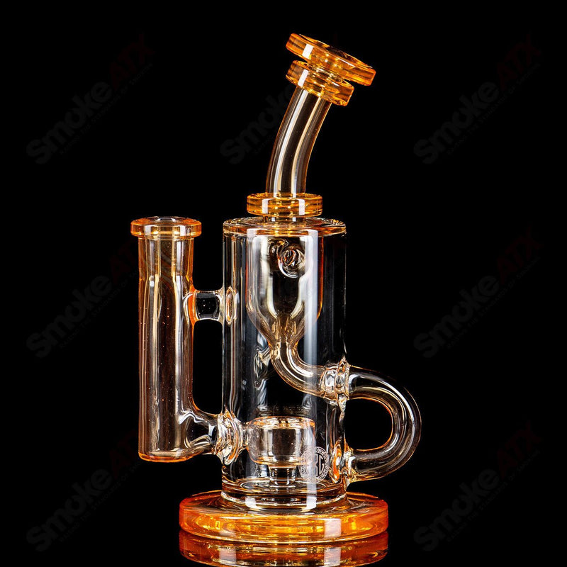 Tangerine Klein Fat Boy Glass