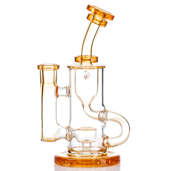 Tangerine Klein Fat Boy Glass