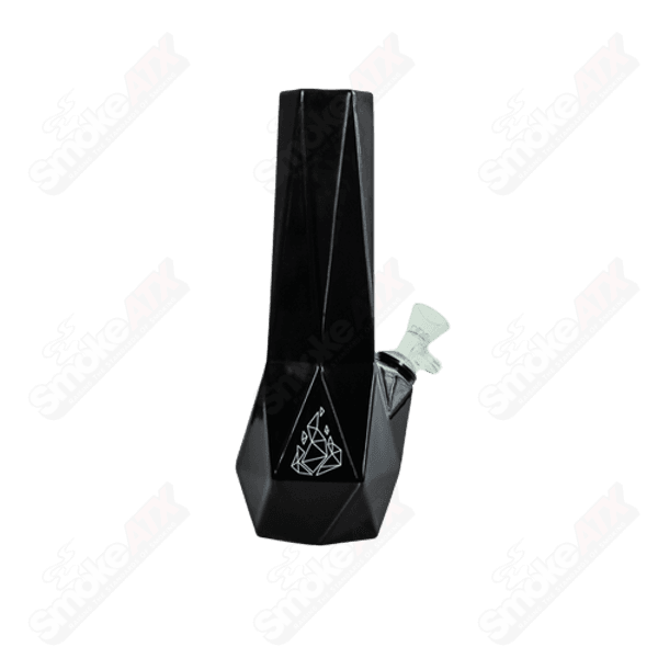 Hexagon Ceramic Waterpipe by BRNT Designs - Smoke ATX