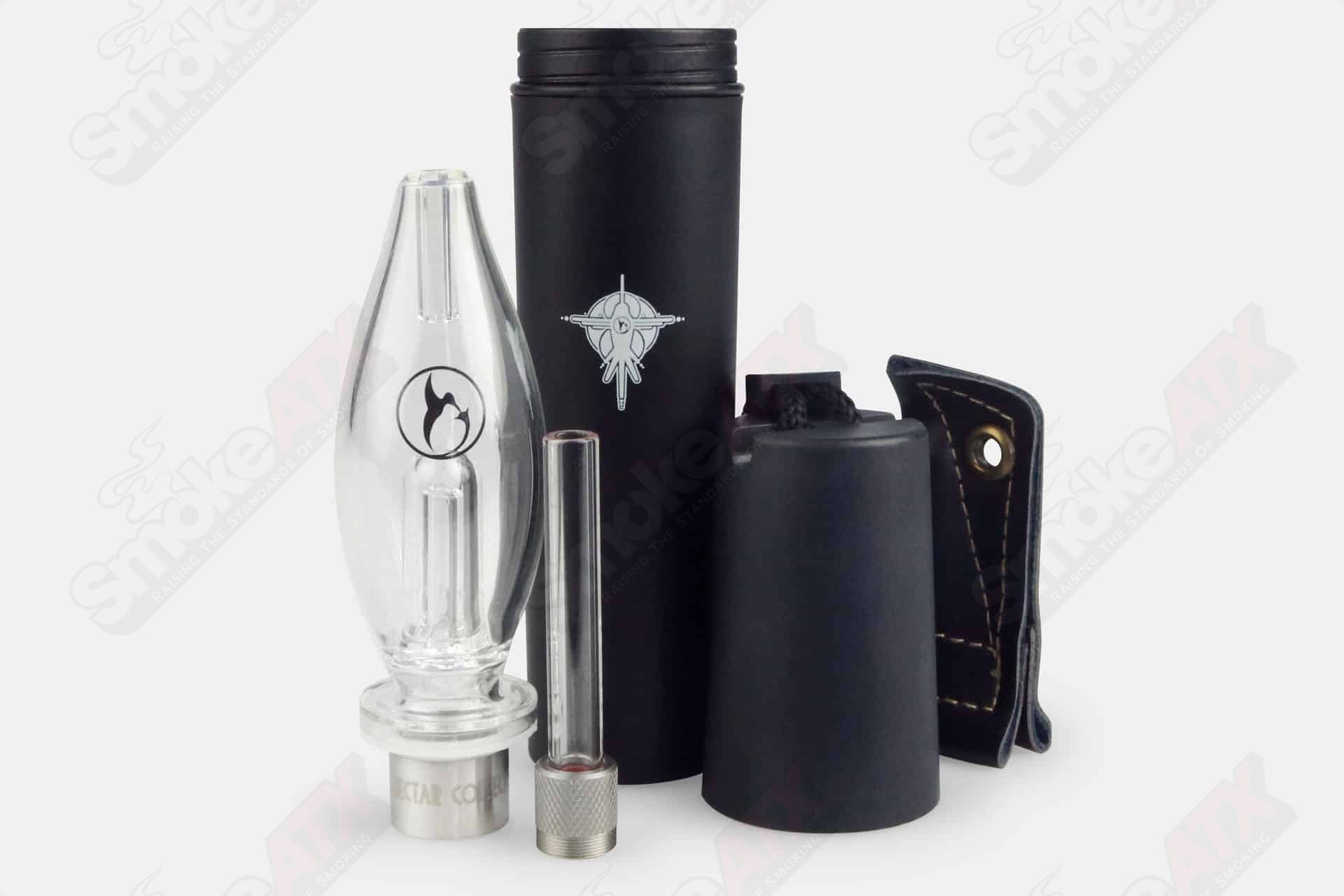 Honeybird Classic Cannaster w/Quartz Tip - Smoke ATX