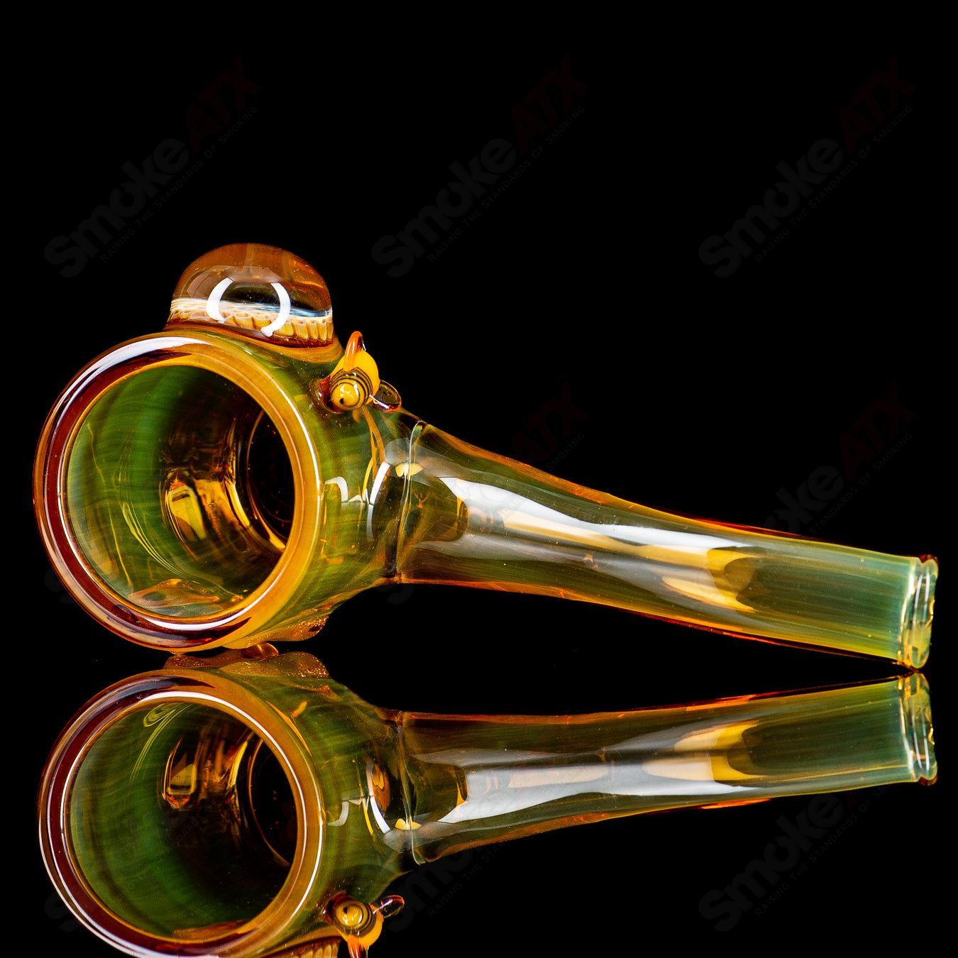 Joe P Glass Honeycomb Proxy Attachment for Heady Glass, featuring a honeycomb design and intricate glasswork.