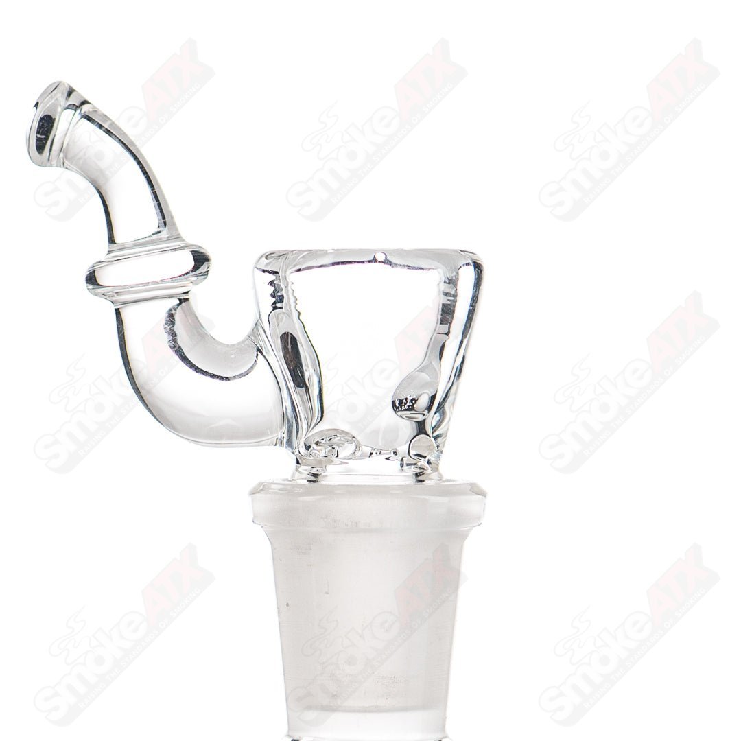 #1 14mm Multi Hole Clear Sherlock Bowl by Jmass