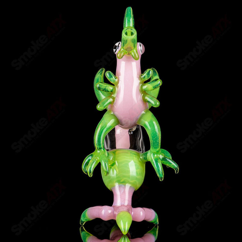 Chicken Rig (Pink/Green) JOP Glass - Smoke ATX