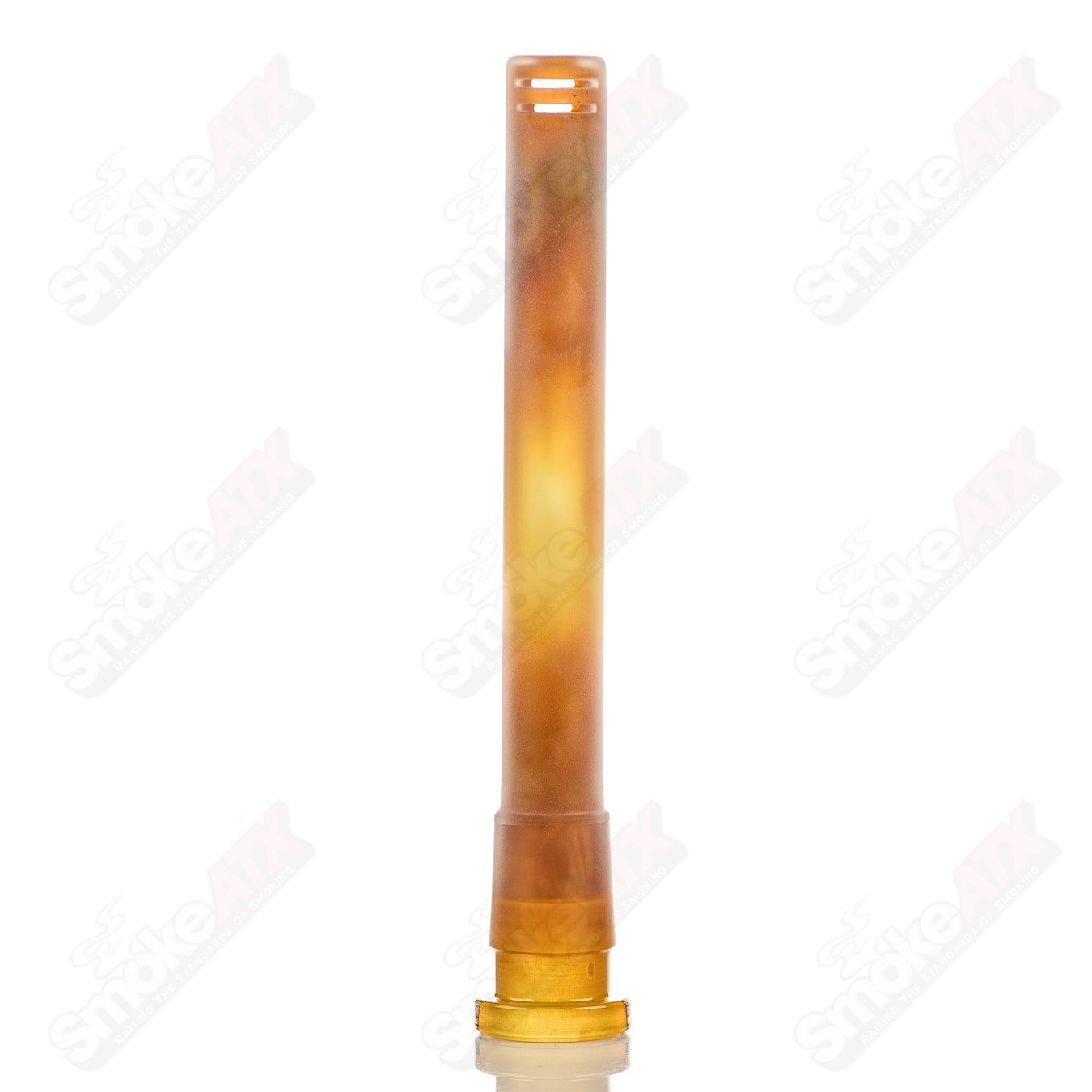 Illadelph Hura Coil Downstem (Frosted Golden Orange w/ Gold Label) - Smoke ATX