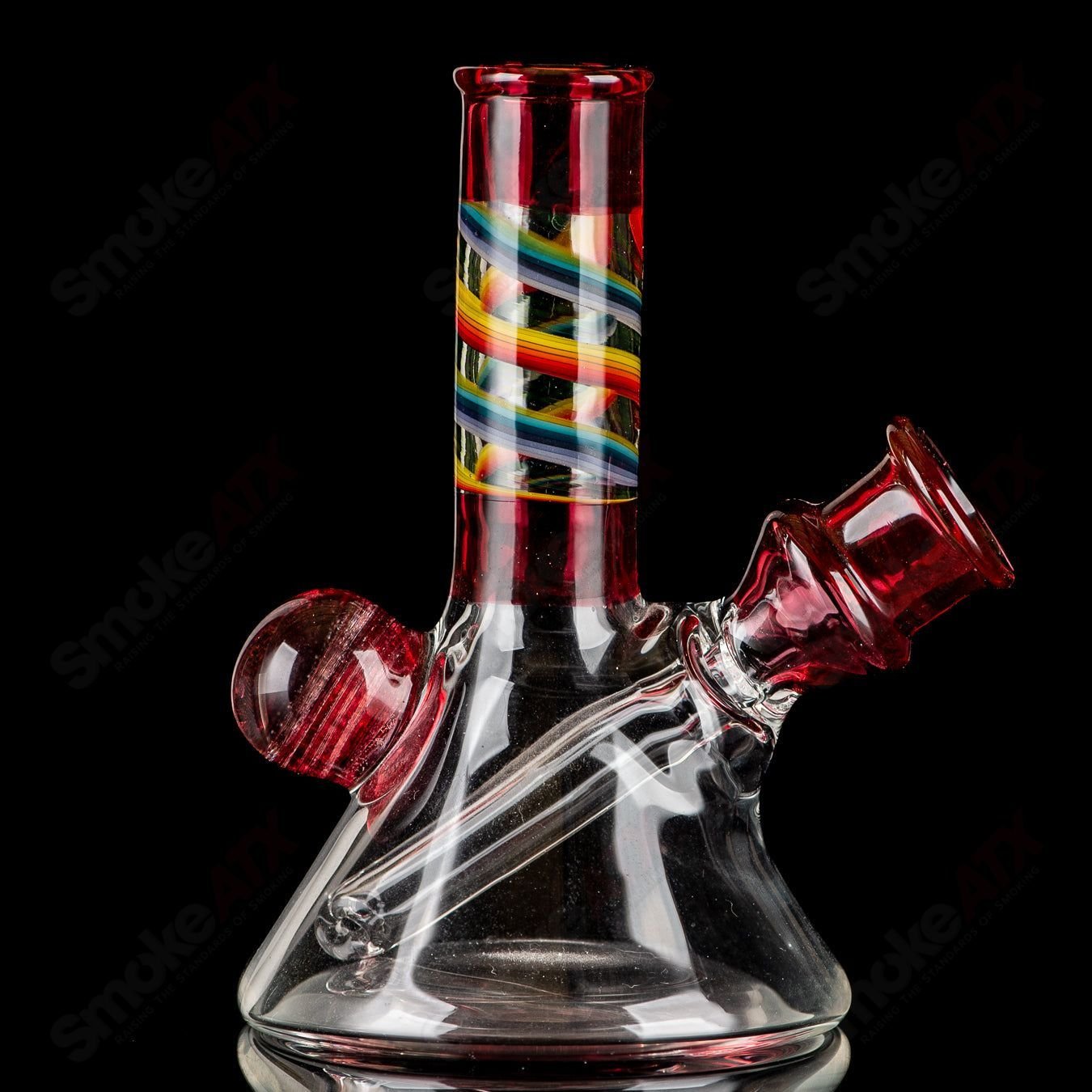 Illuminati Mini Beaker Lux Glass - Smoke ATX
