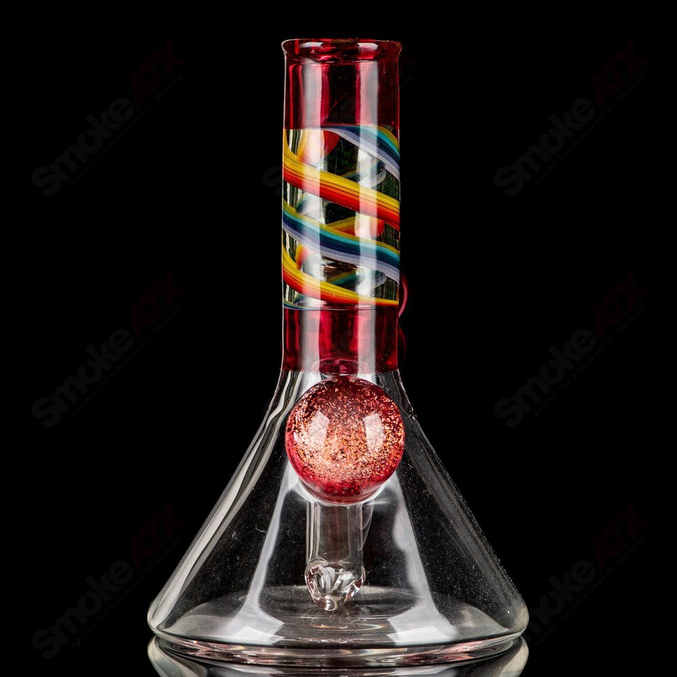 Illuminati Mini Beaker Lux Glass - Smoke ATX