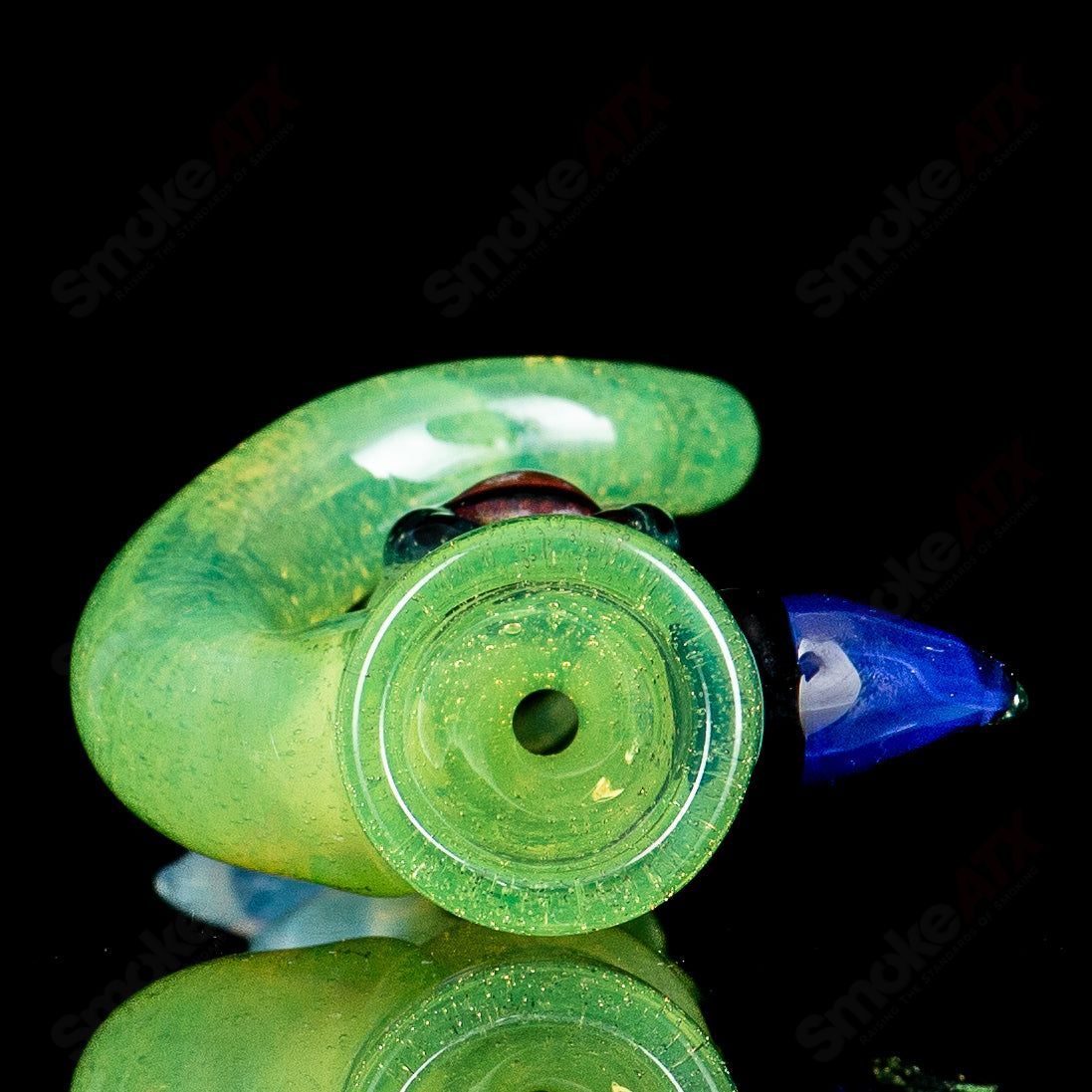 #1 Full Color Chillum by Mako glass - Smoke ATX 