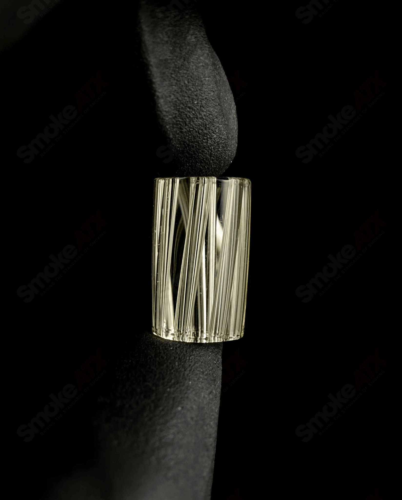 Glass joint tip from Kovacs Glass, 420 products rolling tips collection, designed for smooth, even cannabis rolls.