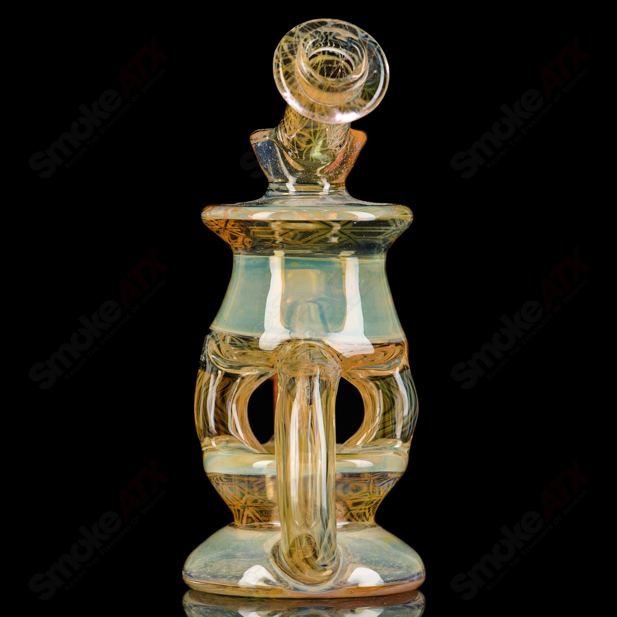 Fumed Bubble Dumper Rockys Glass x Shanman Glass