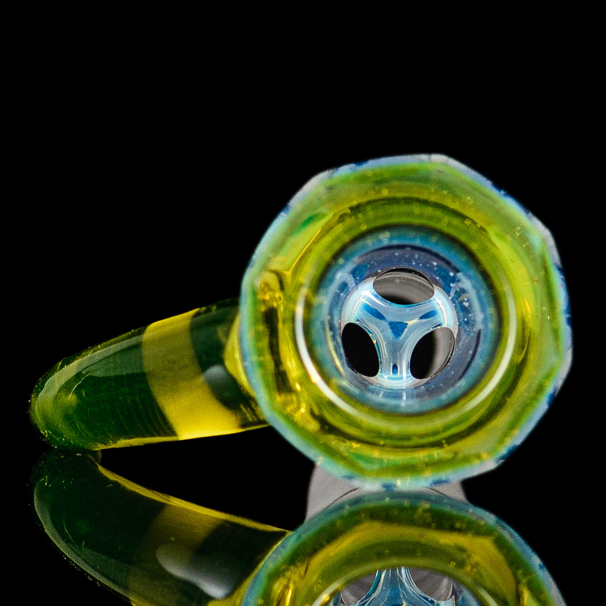 14mm Faceted Slide Citrine/Marina  Seth Jones