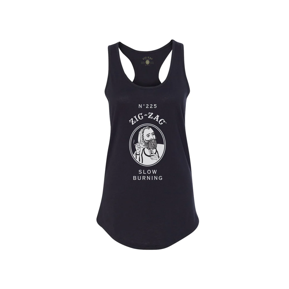 Classic Womens Emblem Tank Top Zig Zag - Smoke ATX 