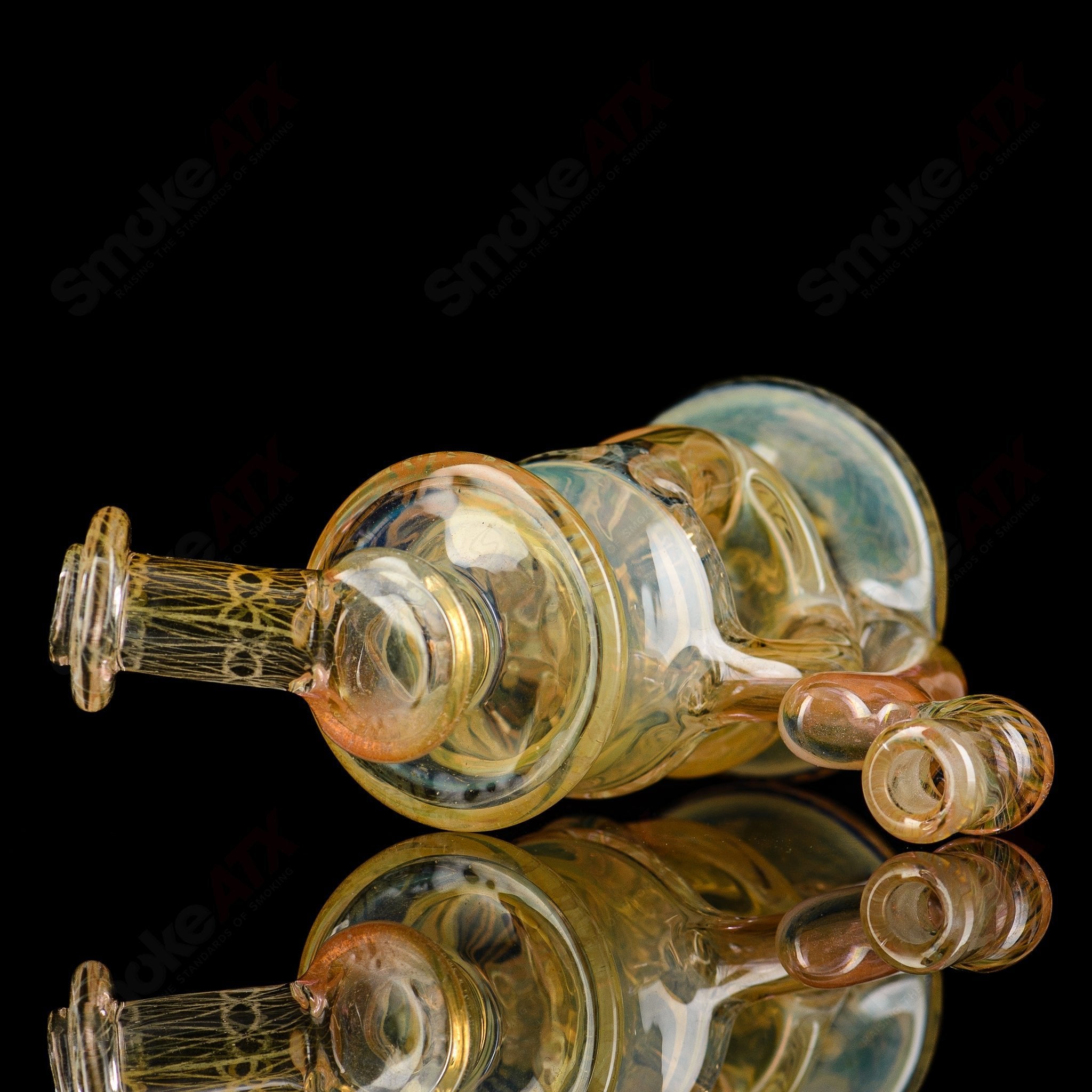Fumed Bubble Dumper Rockys Glass x Shanman Glass